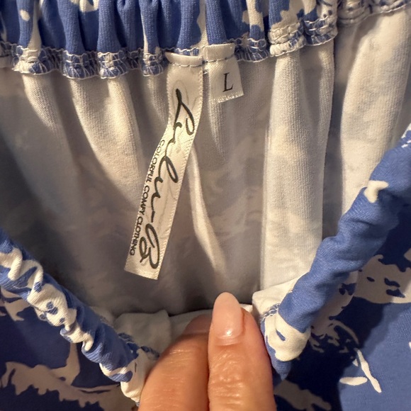 Lulu B UPF 50 Off the Shoulder Dress, Size Large - Picture 2 of 2